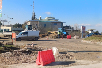 Kıyık Caddesi’nde Çalışmalar Tüm Hızıyla Sürüyor