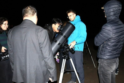 Köyceğiz’de Öğrenciler Ay'ı Teleskopla İnceledi