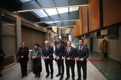 Çanakkale'de Troya Müzesi Denizcilik Sergi Alanı Açıldı