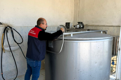 Vize’de Süt Toplama Tanklarına Yönelik Denetimler Sürüyor