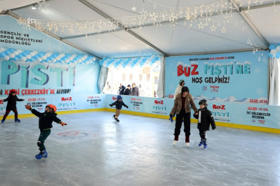 Çerkezköy’de Buz Pateni Günleri Başladı