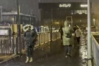 İstanbul’da Kar Yağışı Başladı