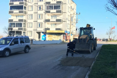 Uzunköprü’de Belediye Çalışmaları Devam Ediyor