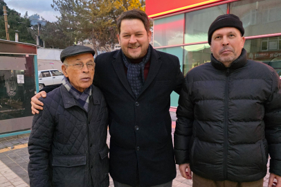 Başkan Talay’dan Esnaf ve Vatandaşlara Yeni Yıl Ziyareti