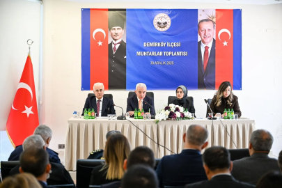 Demirköy’de Muhtarlar Toplantısı Yapıldı