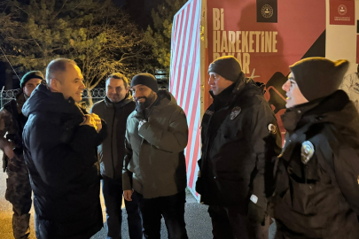 Başkan Bulut’tan Polis Noktalarına Yeni Yıl Ziyareti
