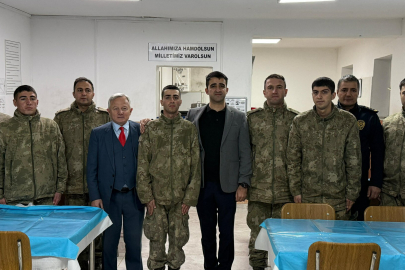 İpsala’da Yeni Yıla Nöbette Giren Personellere Moral Ziyareti