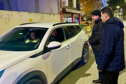 Kaymakam Özderin’den Yılbaşı Denetimi ve Yeni Yıl Kutlaması
