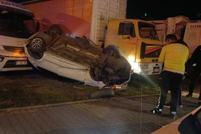 Takla Atan Otomobilden Sağ Çıktı