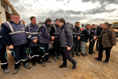 Uzunköprü Şantiyesinde Emekçilere Teşekkür Buluşması