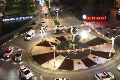 Yılbaşına Özel Kırklareli’nde Geniş Çaplı Polis Denetimi