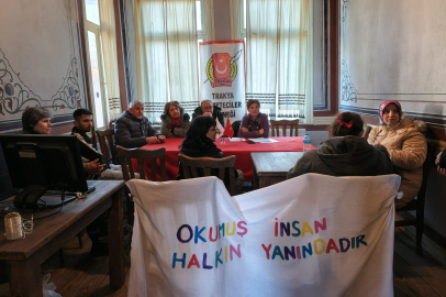 Edirne’de Çocukları Eğlenirken Veliler Sorunları Konuştu