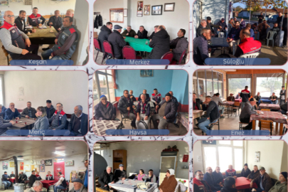 Edirne İl Tarım Müdürlüğü Üreticilerle Cuma Buluşmalarında Sahaya İndi