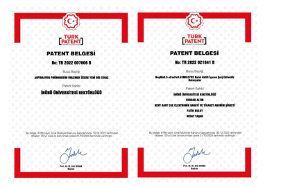 İnönü Üniversitesi'nin İki Buluşu Patentle Tescillendi