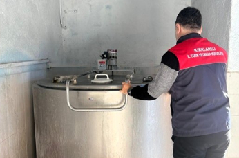 Kofçaz’daki Süt Toplama Merkezleri Denetleniyor