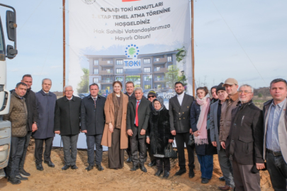 Subaşı’nda TOKİ Konutlarının Temeli Atıldı
