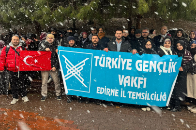TÜGVA Edirne Temsilcisi Demir, Türkiye'nin Gazze Halkının Yanında Olduğunu Belirtti