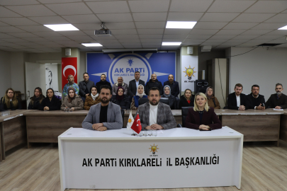 AK Parti'nin Kırklareli'ndeki Üye Sayısı 40 Bin 97'ye Yükseldi