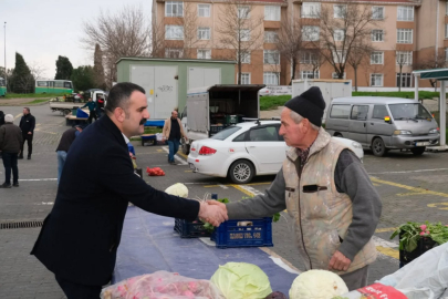Başkan Martin Pazartesi Pazarı’nda Vatandaşlarla Buluştu