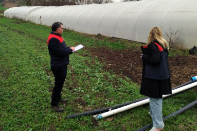 Lüleburgaz’da Sera Alanlarında Kayıt ve Kontrol Çalışması