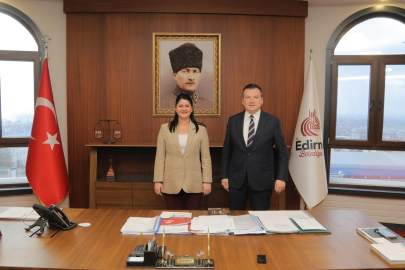 Başkan Gencan’a Trakya Belediyeler Birliği Öncesi Ziyaret