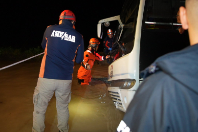 Havsa’da Mahsur Kalanlar İçin Tahliye Operasyonu