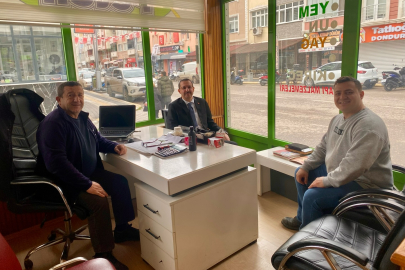 Pınarhisar Kaymakamı Enver Özderin’den Esnaf Ziyareti