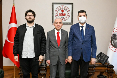 Vali Uğur Turan’dan Tekirdağ İl Tarım ve Orman Müdürü Aksoy’a Kabul