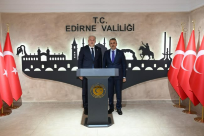 Kosova Bölgesel Kalkınma Bakanı Damka’dan Edirne Valisi Sezer’e Ziyaret