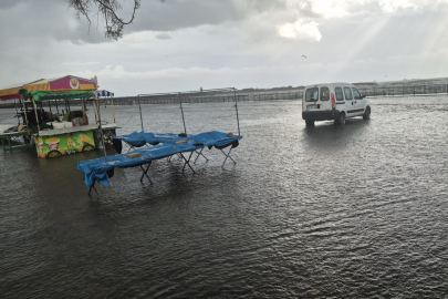 Lodos Vurdu, Tekirdağ Sahili Suyla Kaplandı