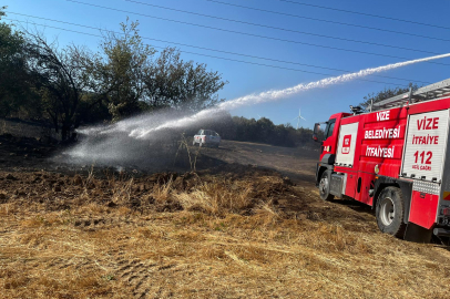 Vize İtfaiyesi 2025’te 350 Olaya Müdahale Etti