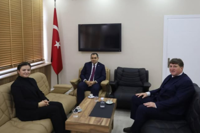 Vize Kaymakamı Balaban’a Çevre ve Şehircilik İl Müdürlüğü’nden Ziyaret