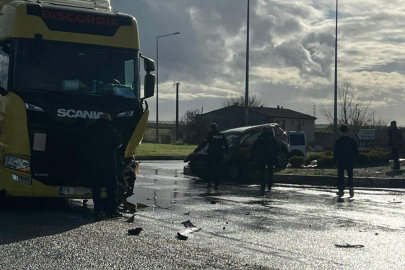 Yine Havsa Kavşağı Yine Kaza