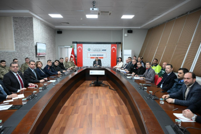 Edirne’de Yağışlara Karşı Tedbir Toplantısı Yapıldı