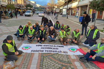 Emeklilerden TBMM’de Oturma Eylemine Destek