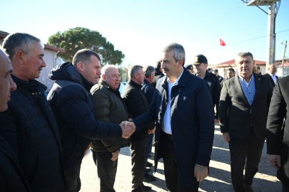 Vali Sezer Lalapaşa’da Muhtarlarla Buluştu