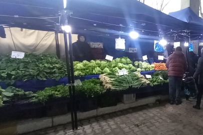 Havsa’da Yağmur Halk Pazarını Vurdu