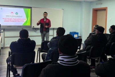Kofçaz’da Üreticilere Bitki Koruma Ürünleri Uygulamaları Eğitimi