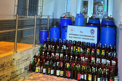 Tekirdağ'da 665 Litre Sahte İçki Ele Geçirildi
