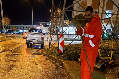 Çanakkale'de Sağanak Etkili Oldu