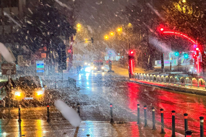 Edirne’de Kar Yağışı Başladı