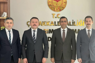 Kaymakamlardan İl Tarım ve Orman Müdürlüğü’ne Ziyaret