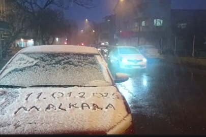 Tekirdağ'ın Yüksek Kesimlerinde Kar Yağışı Başladı