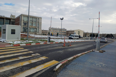 Balkan Yerleşkesinde Yol ve Bariyerler Hazır