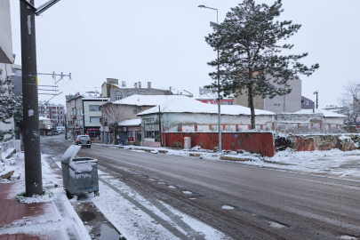 Havsa’da Kar Yağışı Etkili Oldu