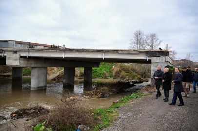 Lüleburgaz Taşkın Kontrol Tesisi Kapsamındaki Köprü Çalışmaları İncelendi