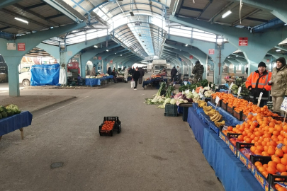 Kış, Pazartesi Pazarı’nı Vurdu