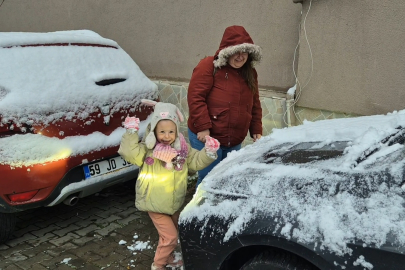 Tekirdağ'da Kar Hasreti Sona Erdi: Beyaz Manzaralar