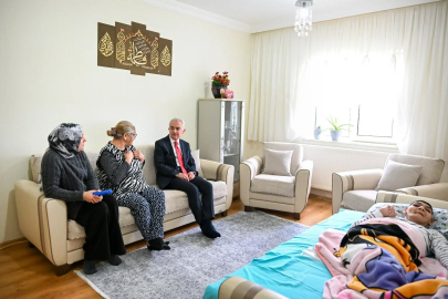 Vali Uğur Turan’dan Selçuk Ailesi’ne Hane Ziyareti