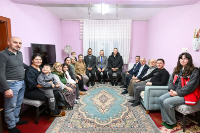 Dört Kuşak Bir Arada Yaşayan Koç Ailesine Anlamlı Ziyaret